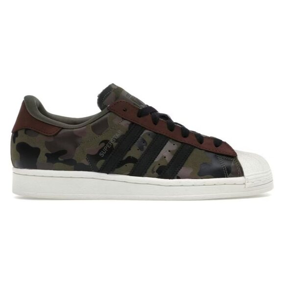 Mens Adidas Originals Superstar Reflective Camo Leather Sneakers HQ8866 Size 8.5 main image 15
